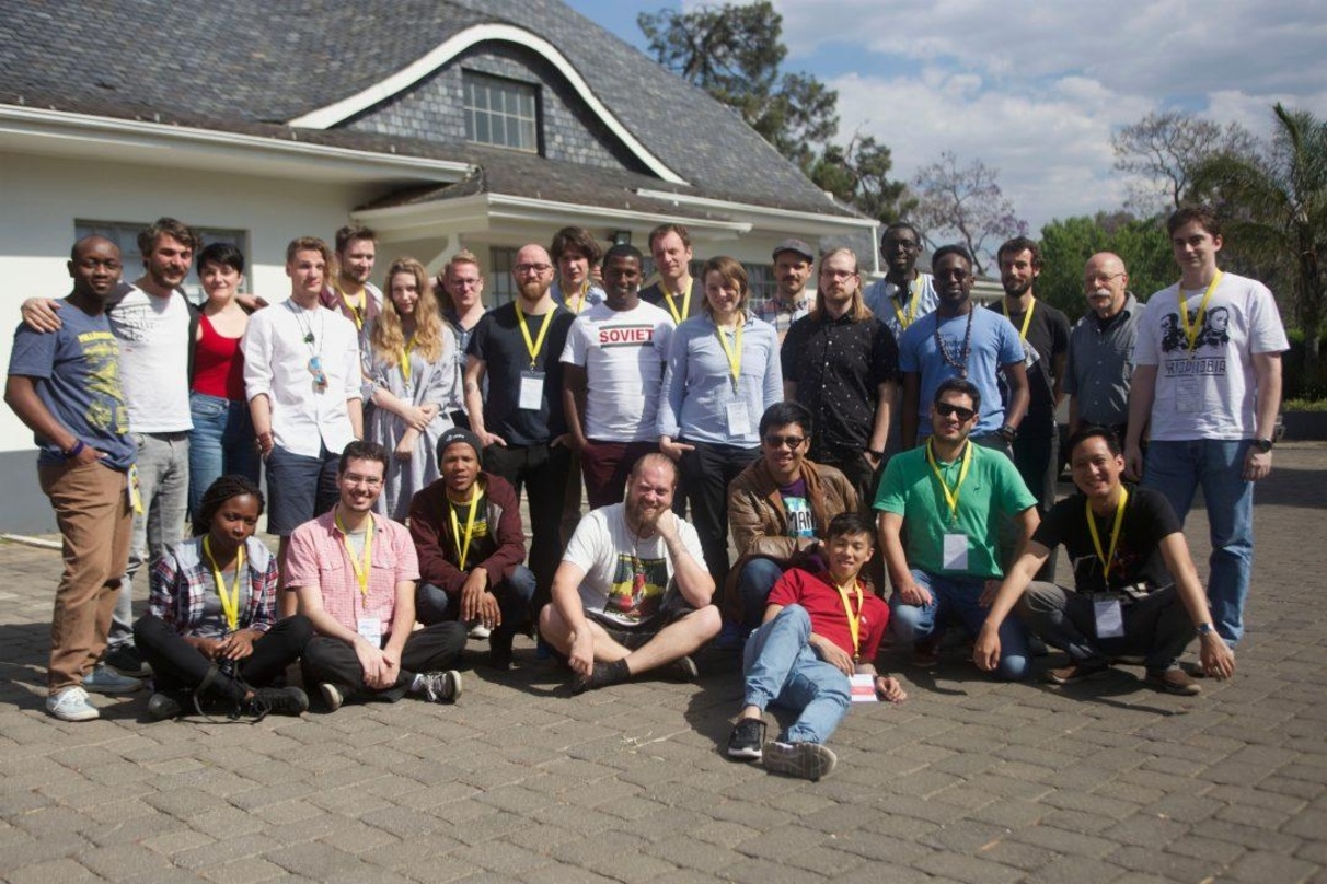 Die Delegation des Game Mixer 2017 in Südafrika