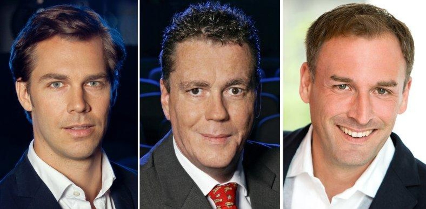 Der künftige Fox-Geschäftsführer Kai Schmidt-Merz (l.), Joachim Spang und der neue Marketing Director Christian Hauke (r.)