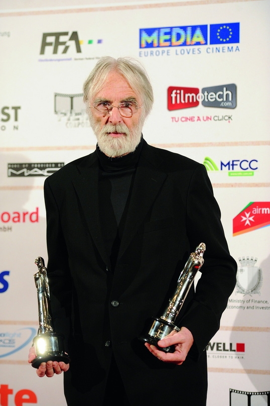 Michael Haneke erhielt für "Liebe" einen Preis als bester Regisseur und für den besten Film