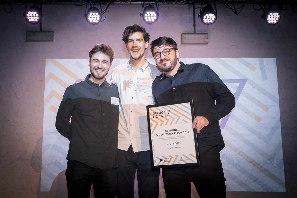 Gewannen 2017 den Förderpreis von Music Worx: Groovecat
