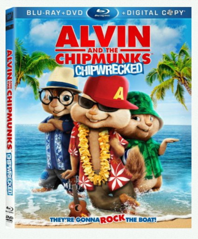Ab Release in den USA in 26 Einkaufszentren auf via QR-Code-Abb zu kaufen: "Alvin und die Chipmunks 3"