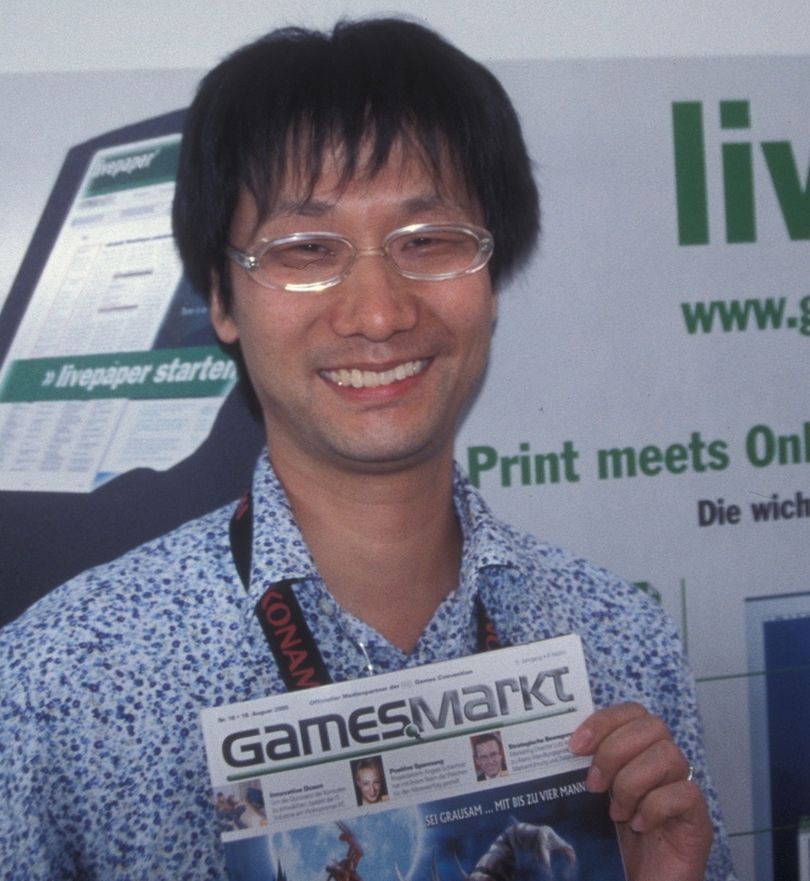 Für Hideo Kojima wird es nicht die erste Reise zur GC. 2005 stattete Kojima dem GamesMarkt-Stand einen Besuch ab