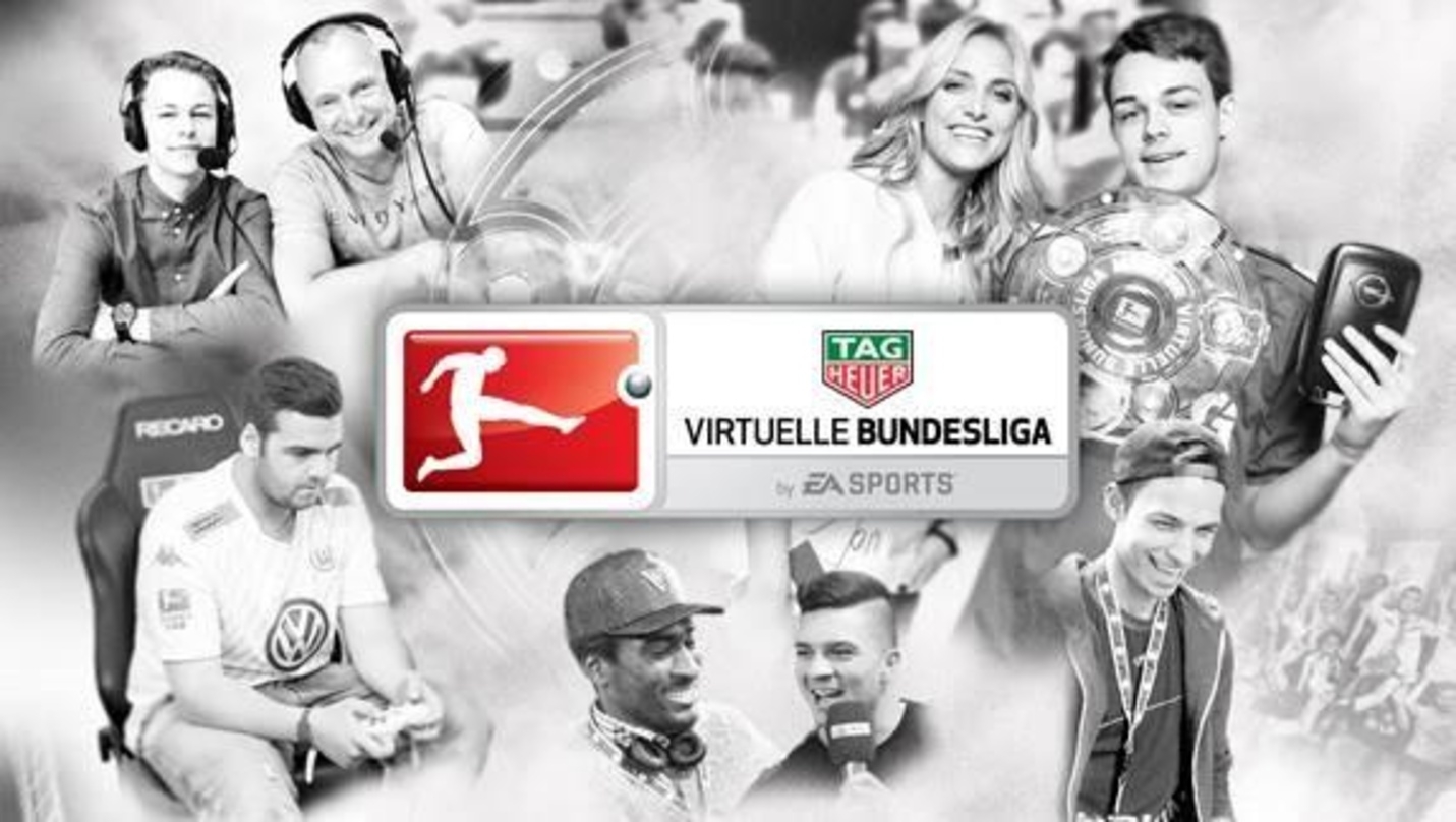 Neues Logo mit neuem Sponsor: Die "TAG Heuer Virtuelle Bundesliga"