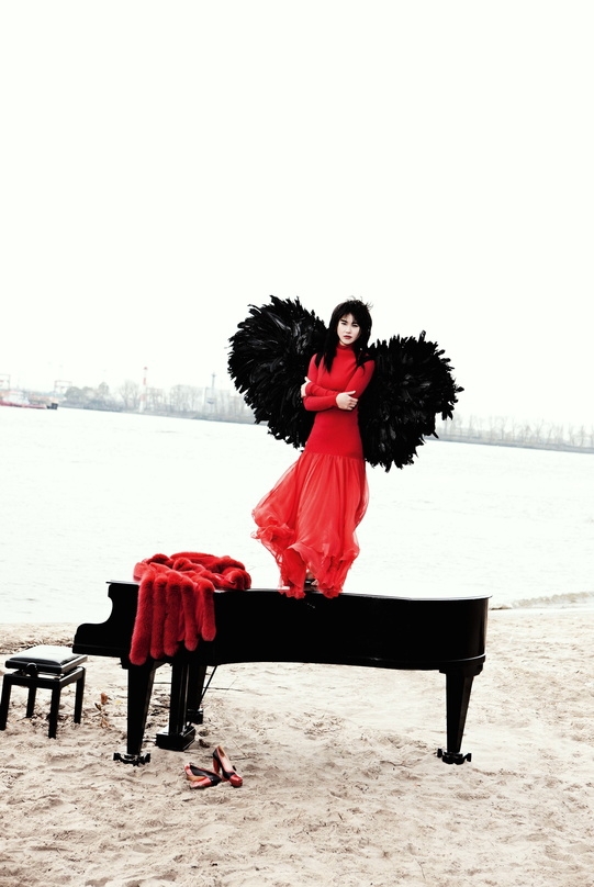 Liebt Musik und Mode: Yuja Wang posiert für ihr neues Album "Fantasia"