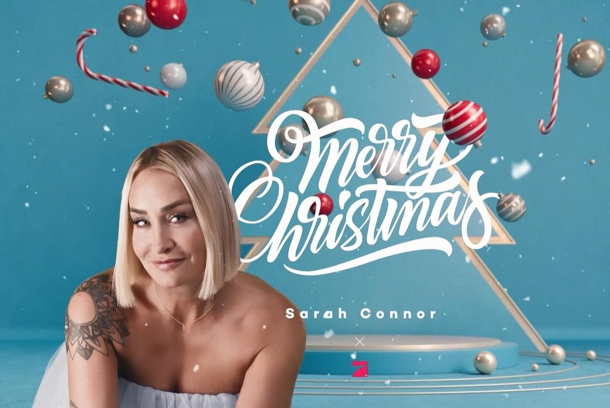 Sie ist Gesicht und Stimme der ProSieben-Weihnachtskampage: Sarah Connor