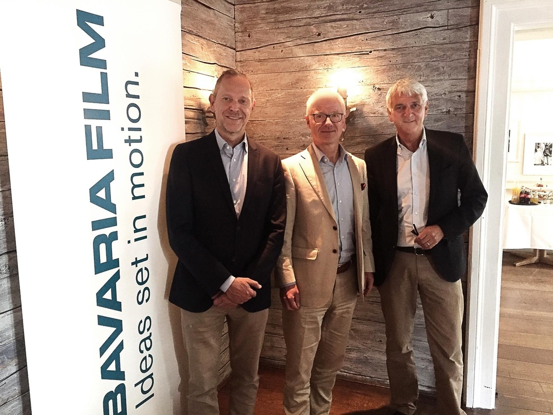 Das Bavaria-Dreigestirn Markus Zimmer, Christian Franckenstein und Achim Rohnke