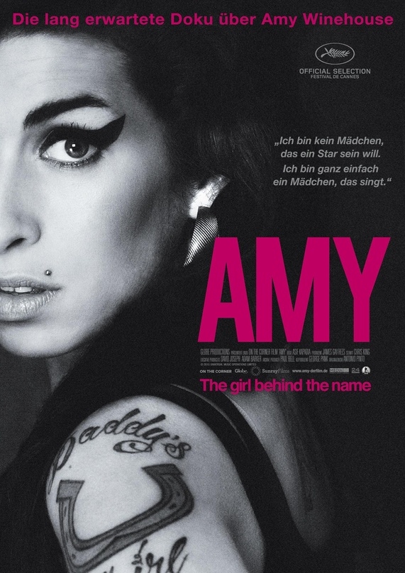Das deutsche Kinoplakat zu "Amy"