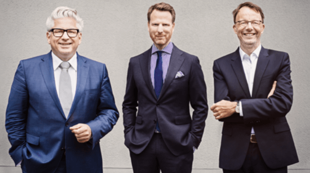 Die Prenew-Gesellschafter (v.l.): Thomas Huber, Philipp Thesen, Jan-Erik Baars