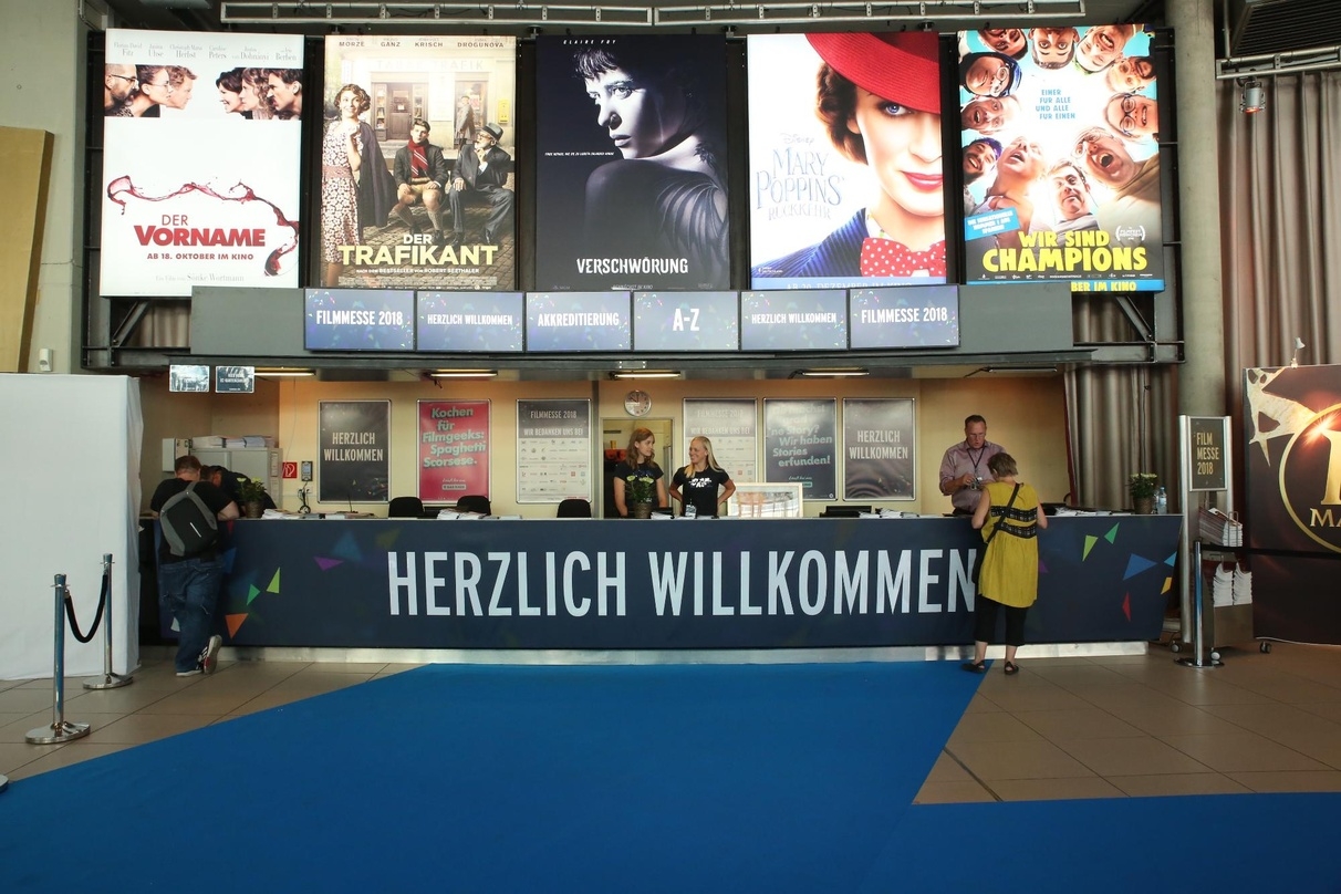 Volles Programm vom Start weg - die Filmmesse läuft auch in Düsseldorf zur Hochform auf