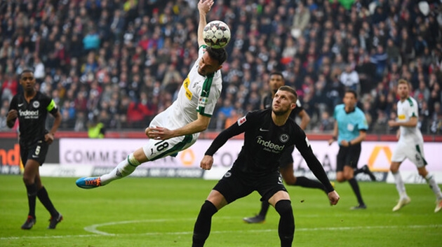 Bundesliga-Spiel Eintracht Frankfurt - Borussia Mönchengladbach