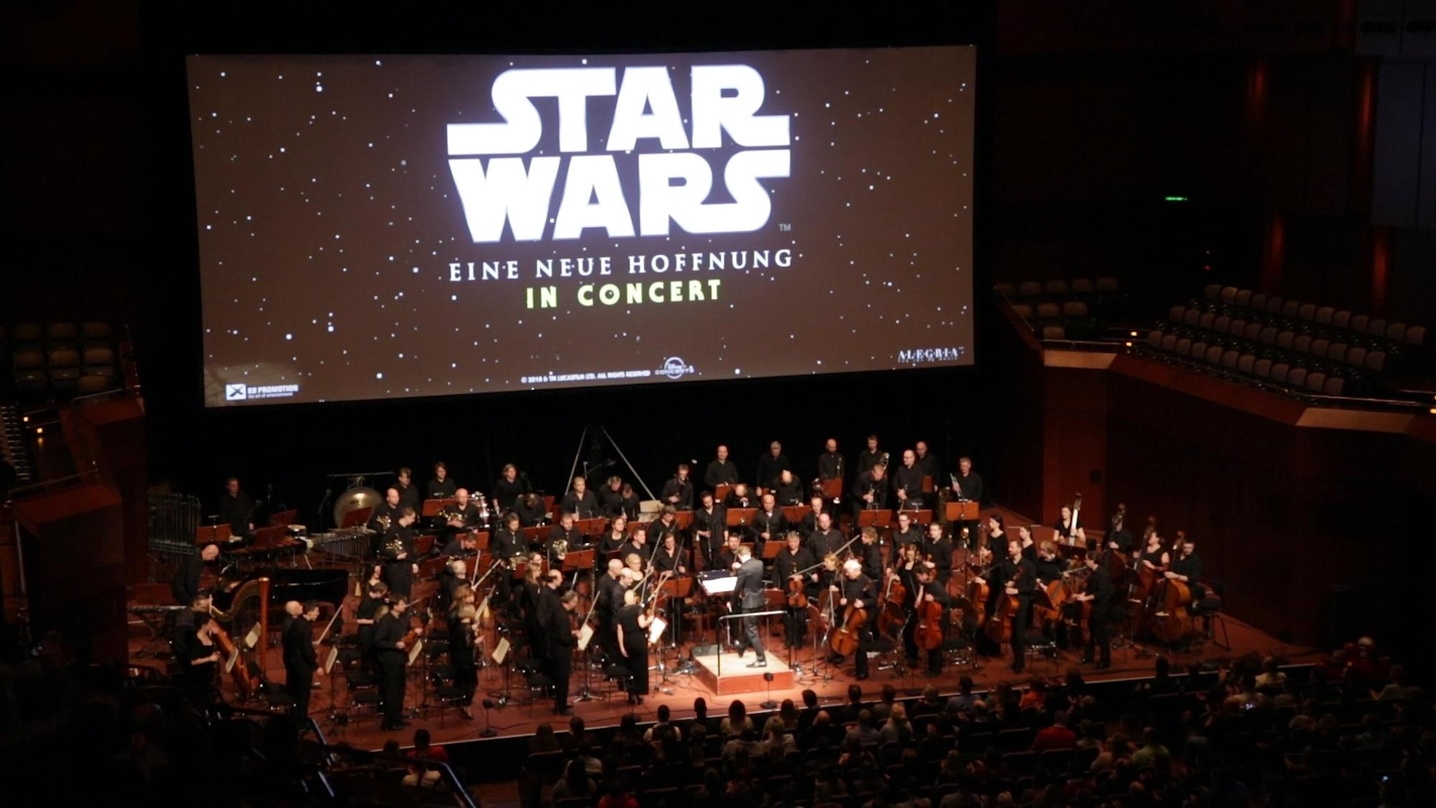 Wird live mit Orchester umgesetzt: der erste "Star Wars"-Film von 1977