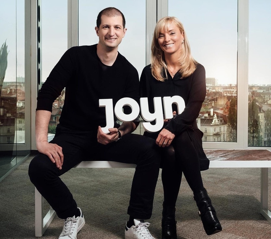 Joyn-CEO Alexandar Vassilev und Katja Hofem, CCMO