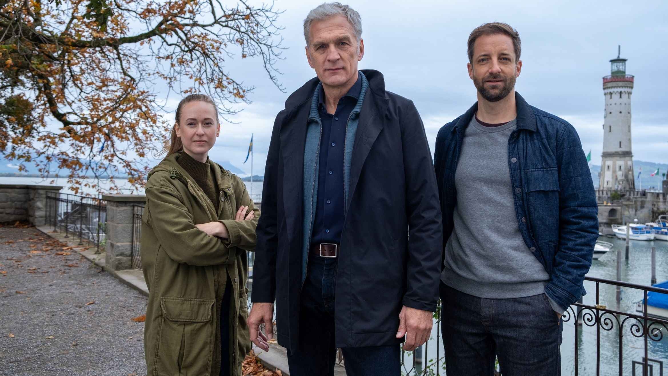 Annika Wagner (Nurit Hirschfeld), Robert Anders (Walter Sittler) und Martin Keller (Dominik Maringer)