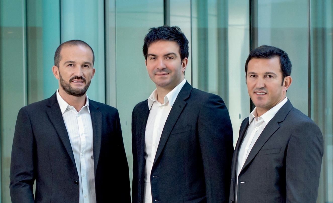 Müssen Ihr Unternehmen gesundschrumpfen: die Crytek-Gründer Faruk Yerli, Cevat Yerli und Avni Yerli