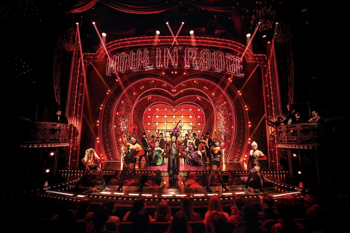 Spektakulär und preisgekrönt: "Moulin Rouge! Das Musical", hier ein Szenenbild der Inszenierung am Broadway