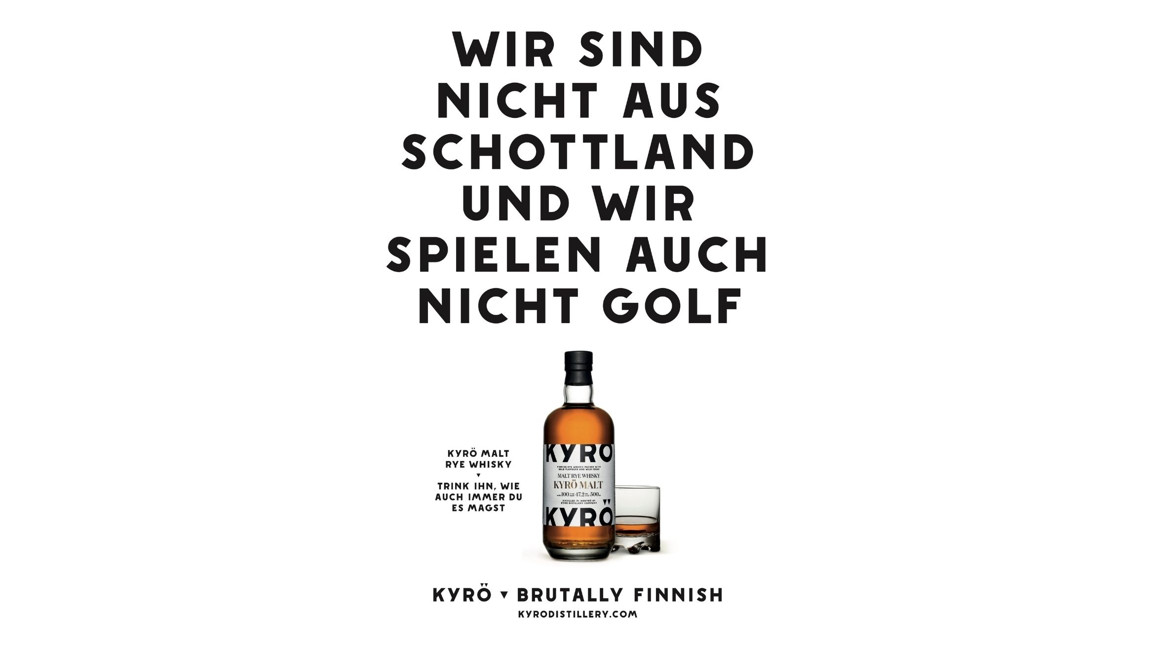 Kyrö Distillery aus Finnland vertraut auf  Berliner Agentur Lure Media - 
