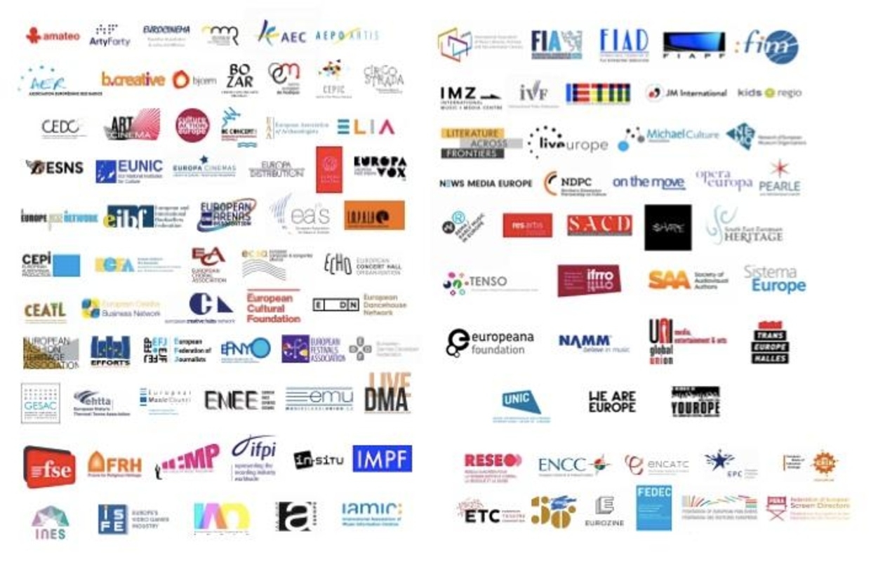 Machen Druck: 110 europäische Organisationen