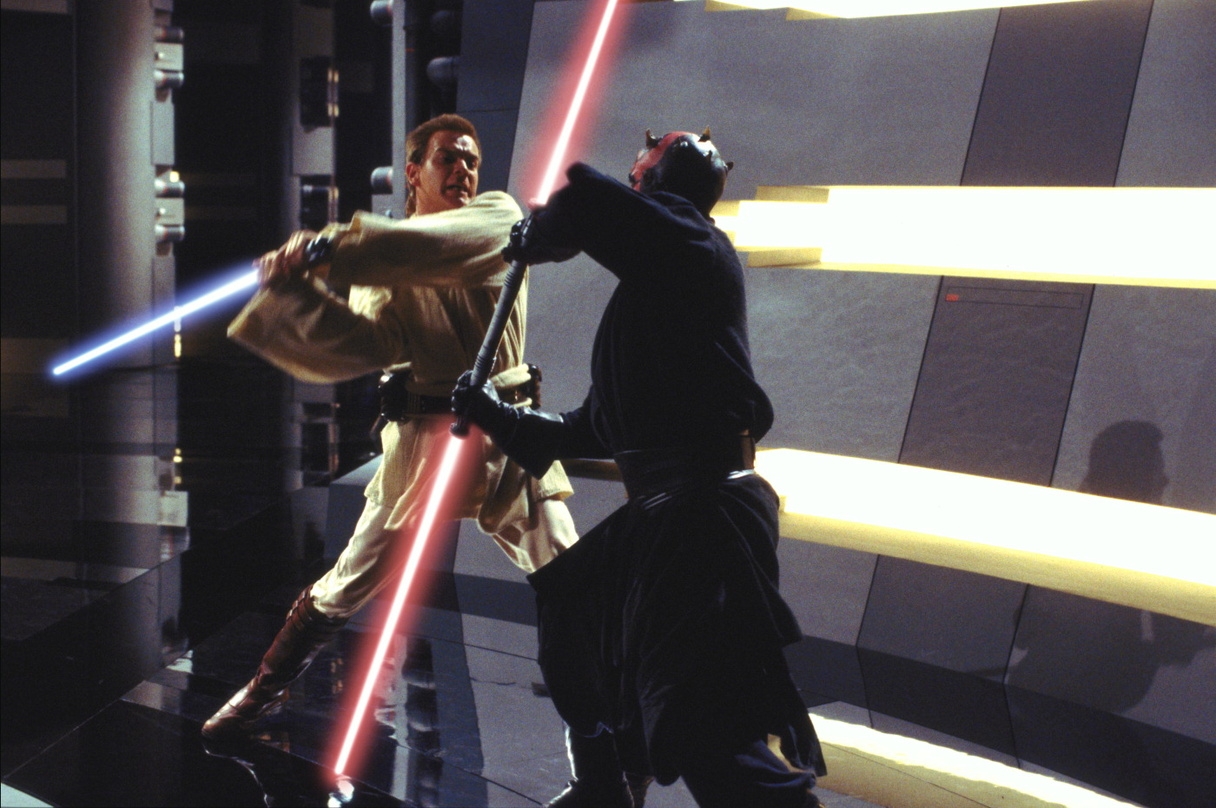 Seit zwei Wochen wird in "Star Wars: Episode 1" in 3D gekämpft