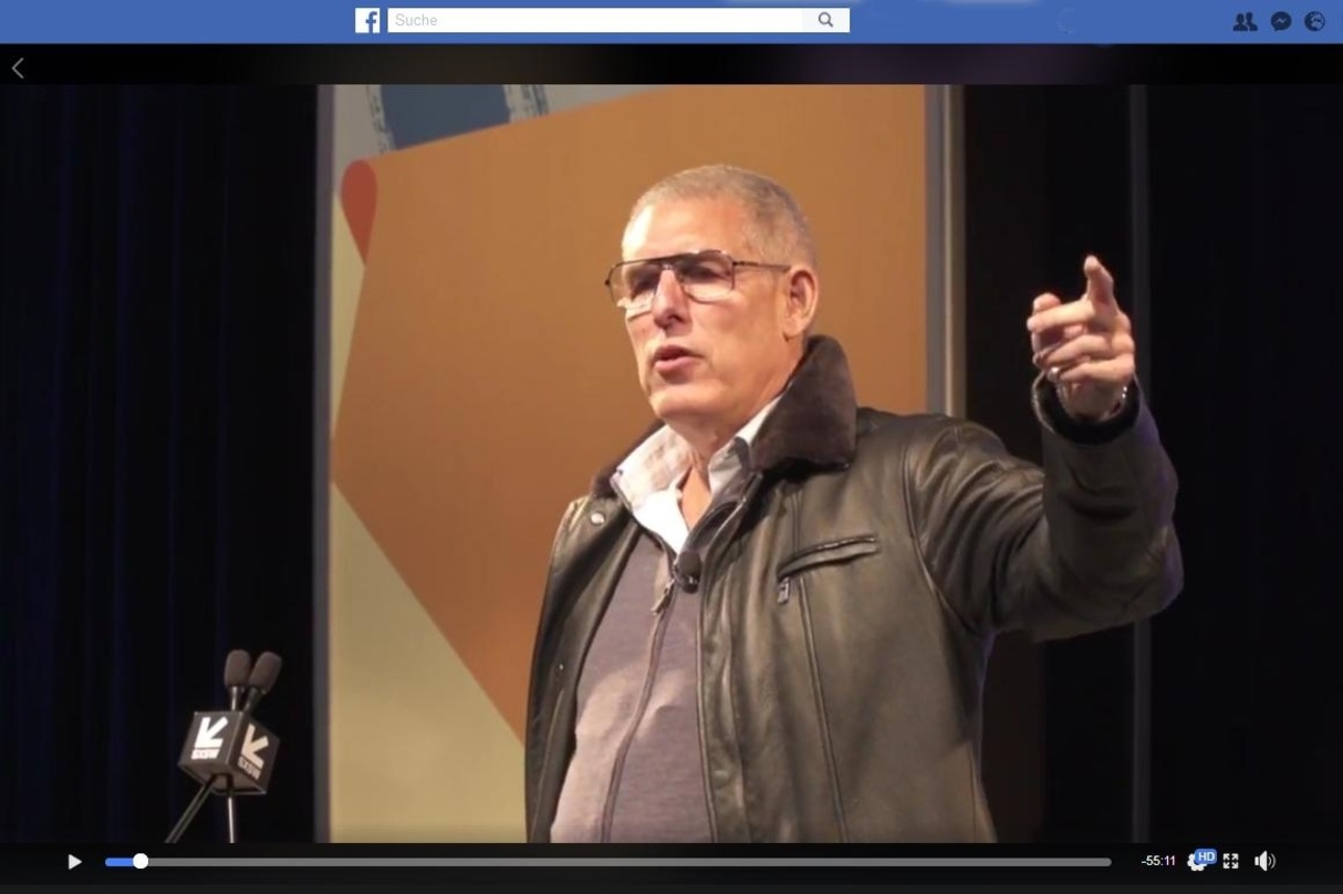 Sprach vom SXSW-Kongress via Facebook in die weite Welt hinaus: Lyor Cohen bei seiner Keynote