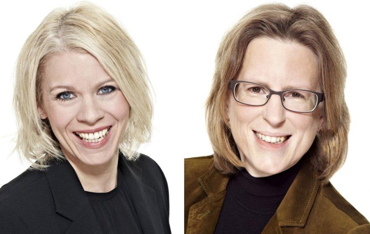 Bei NBC Universal befördert: Karin Schrader (li.) und Kristina Freymuth