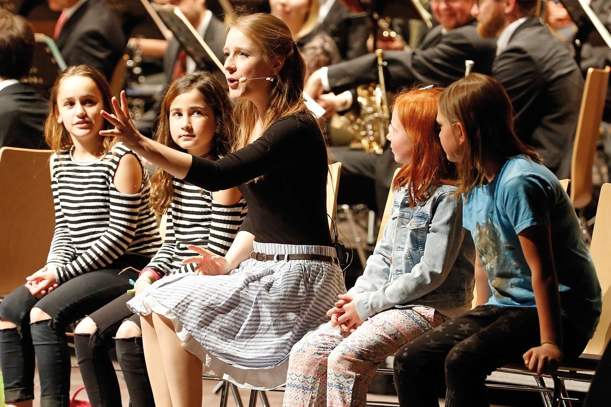 Finden auch 2019 in der bigBox Allgäu statt: Kinderklassikonzerte mit Moderatorin Tabea Süßmuth