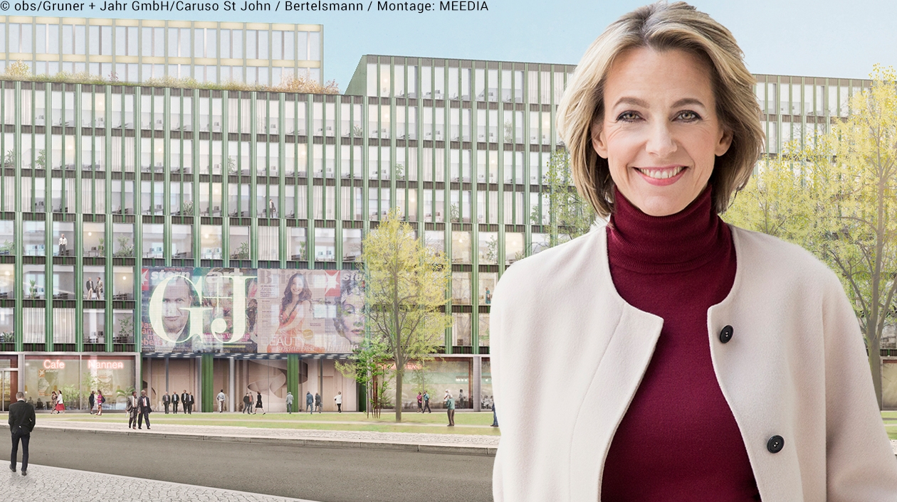 Verlagschefin Julia Jäkel, neue G+J-Heimat in der Hafencity: mit "Smart Working" in die Medienzukunft