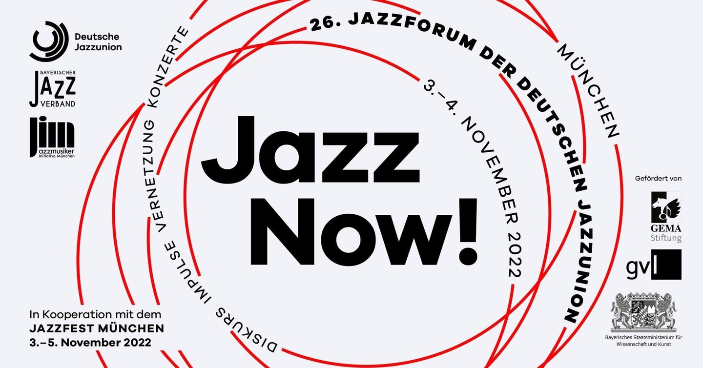 Steigt Anfang November in München: das Forum Jazz Now!