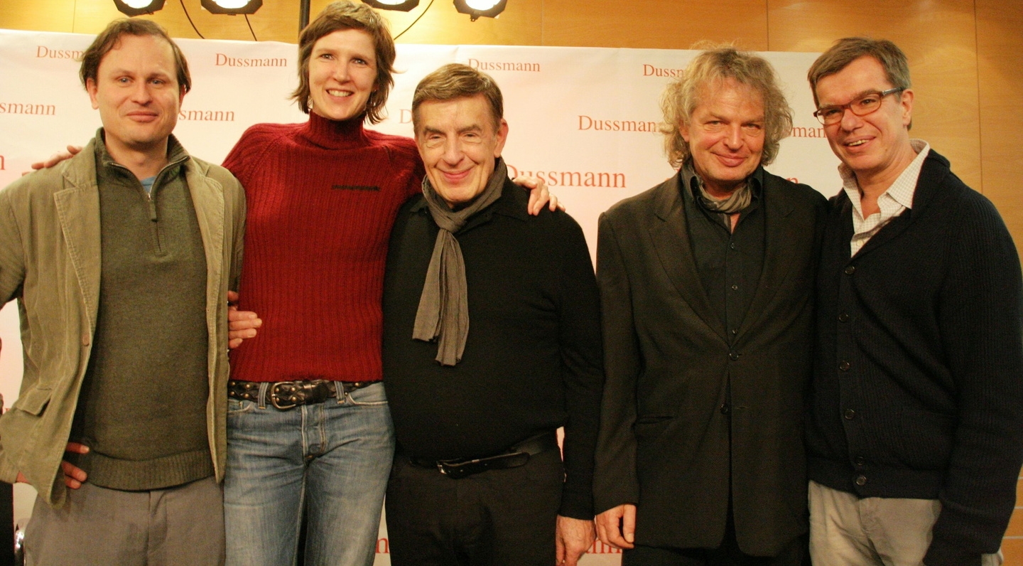 Bei Dussmmann versammelt (v.l.n.r.) Matthias Künnecke, Astrid Kieselbach, Rolf Kühn, Joachim Kühn und Christian Kellersmann