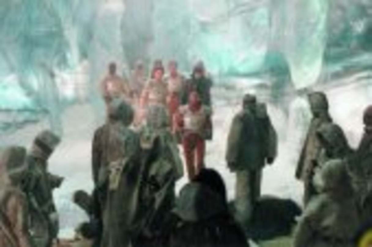 Am Set von "Ice Planet" in Heimstetten