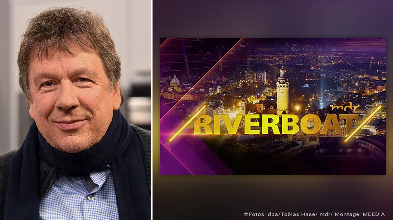 Rückkehr als Moderator beim MDR-"Riverboat": Jörg Kachelmann
