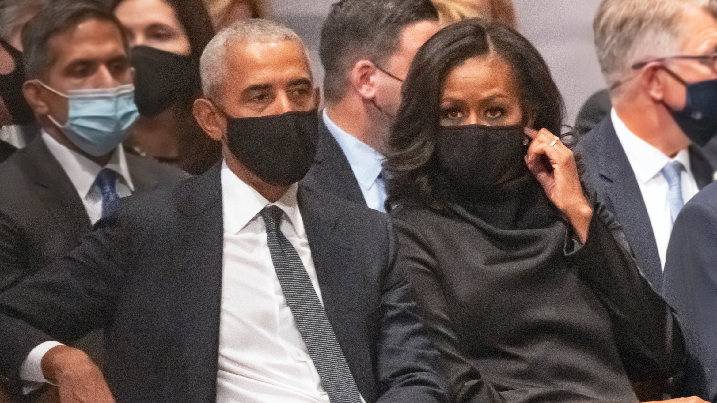 Barack und Michelle Obama -