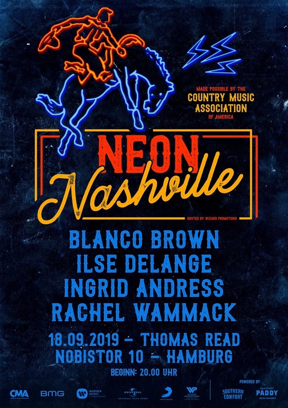 Optischer Aufhänger: das "Neon Nashville"-Poster