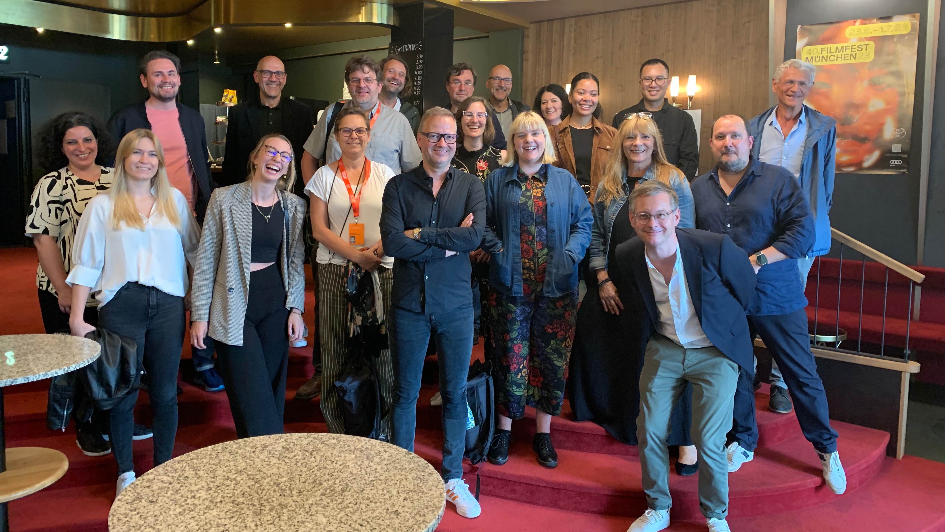 Austausch bei der "Kino-Safari"