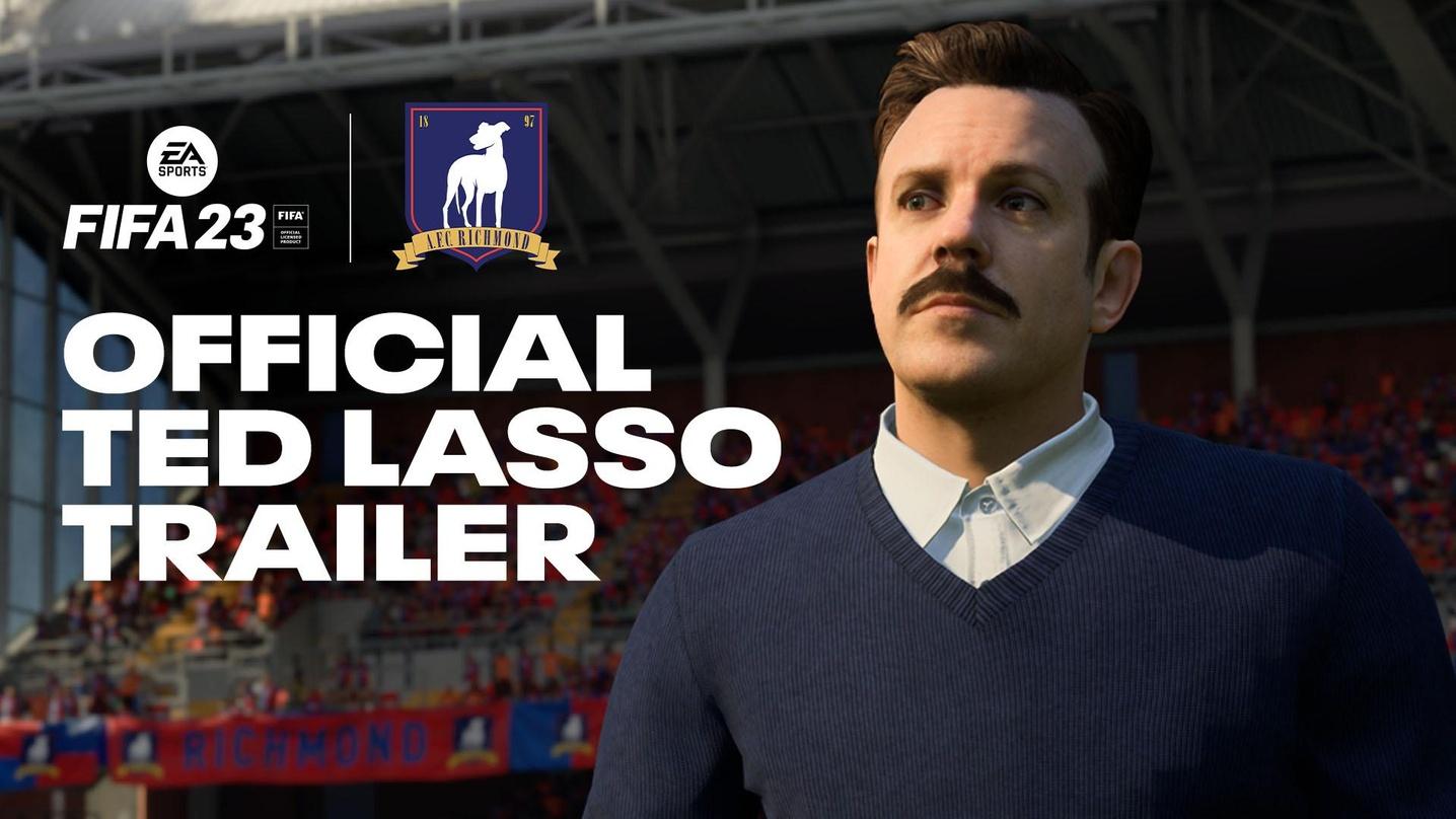 Ted Lasso als Manager in "FIFA 23".