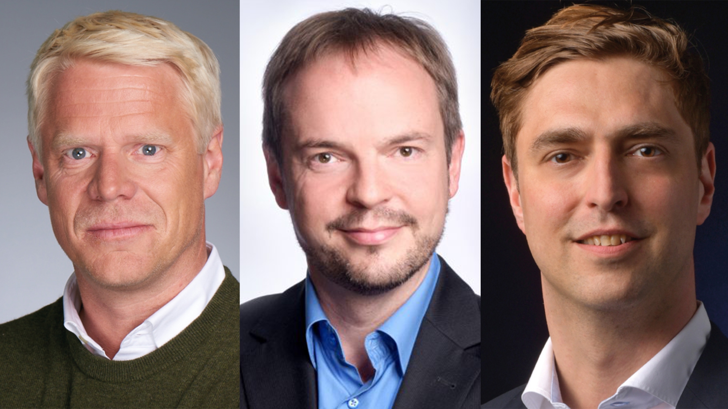 Die Geschäftsführung von Seven.One Studios übernehmen Henrik Pabst (CEO), Martin Metzger (COO) und Alexander Pesch (CFO) (v.l.n.r.) -