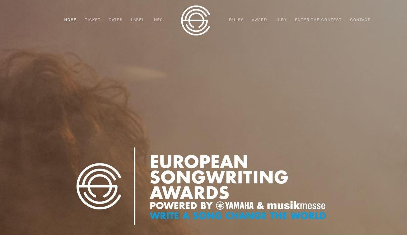 Erweitert den Radius auf die Songwriter-Szene in Europa: Der European Songwriting Award