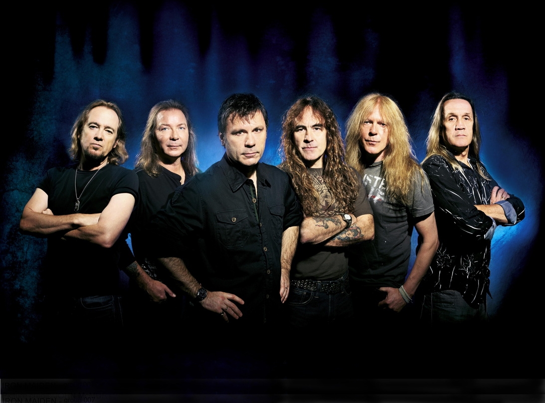 Nach 18 Jahren wieder auf Platz eins der britischen Album-Charts: Iron Maiden (Foto: John Murtrie)