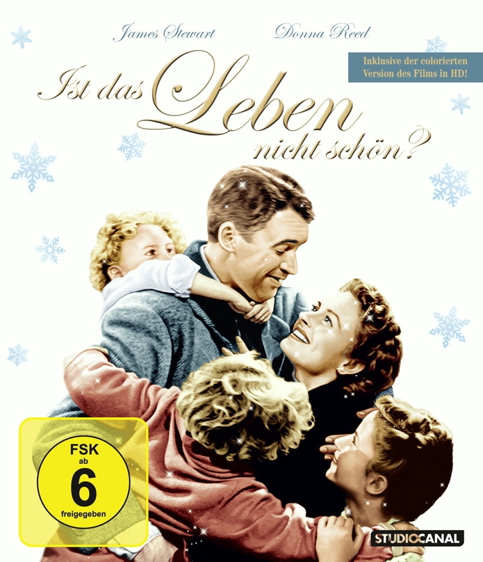 Passend zum Weihnachtsgeschäft erstmals auf Blu-ray: Frank Capras Klassiker "Ist das Leben nicht schön?"