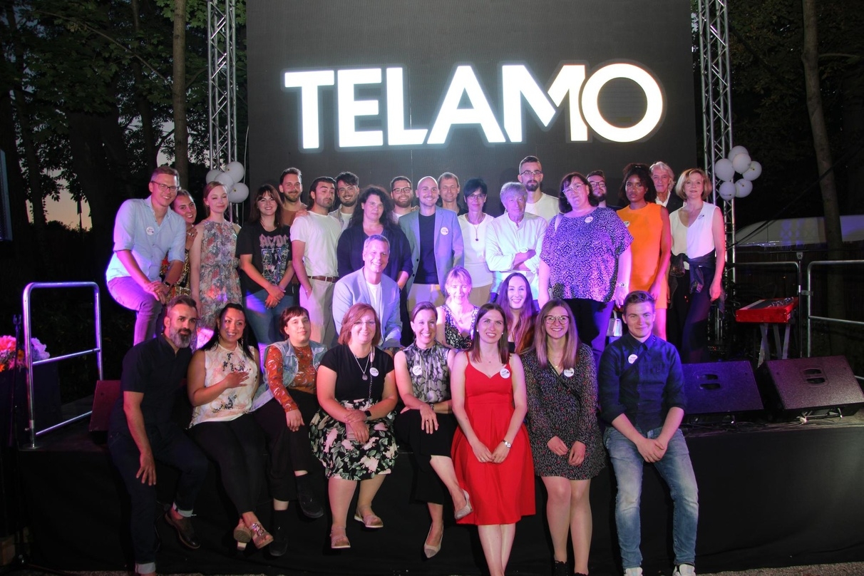 Blickte auf zehn Jahre zurück: das Telamo-Team um Ken Otremba