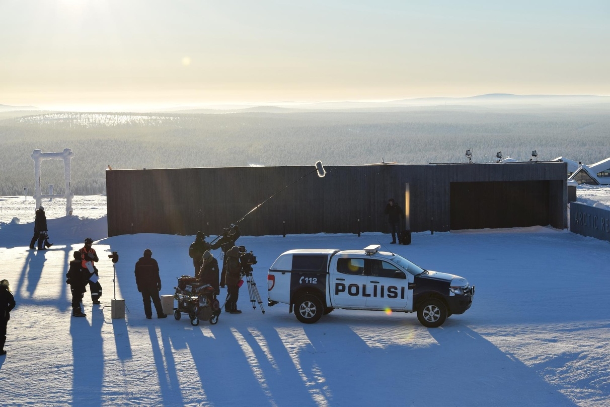 Am Set von "Arctic Circle" in Lappland
