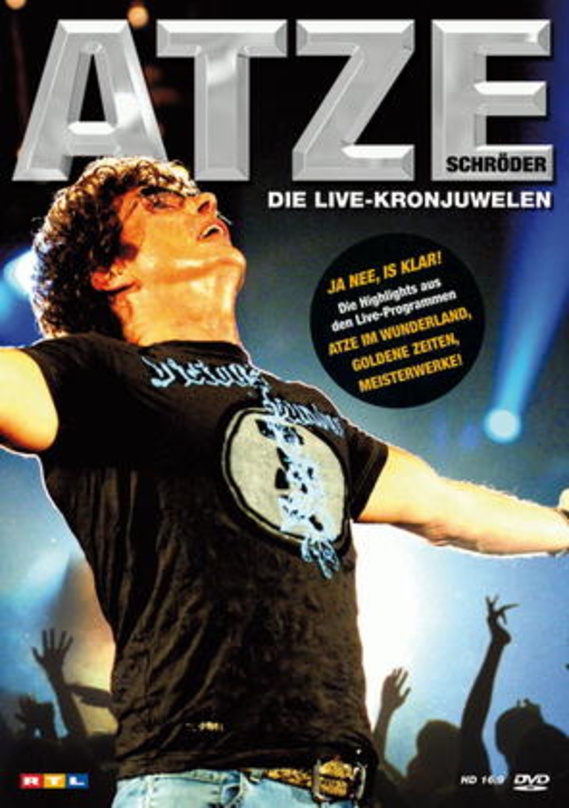 Erscheint auch als Doppel-DVD: "Atze Schröder - Die Live Kronjuwelen"