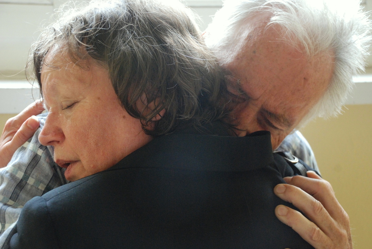 Regisseur Andreas Dresen und seine Darstellerin Ursula Werner (im Bild mit Horst Westphal) wurden für "Wolke 9" nominiert