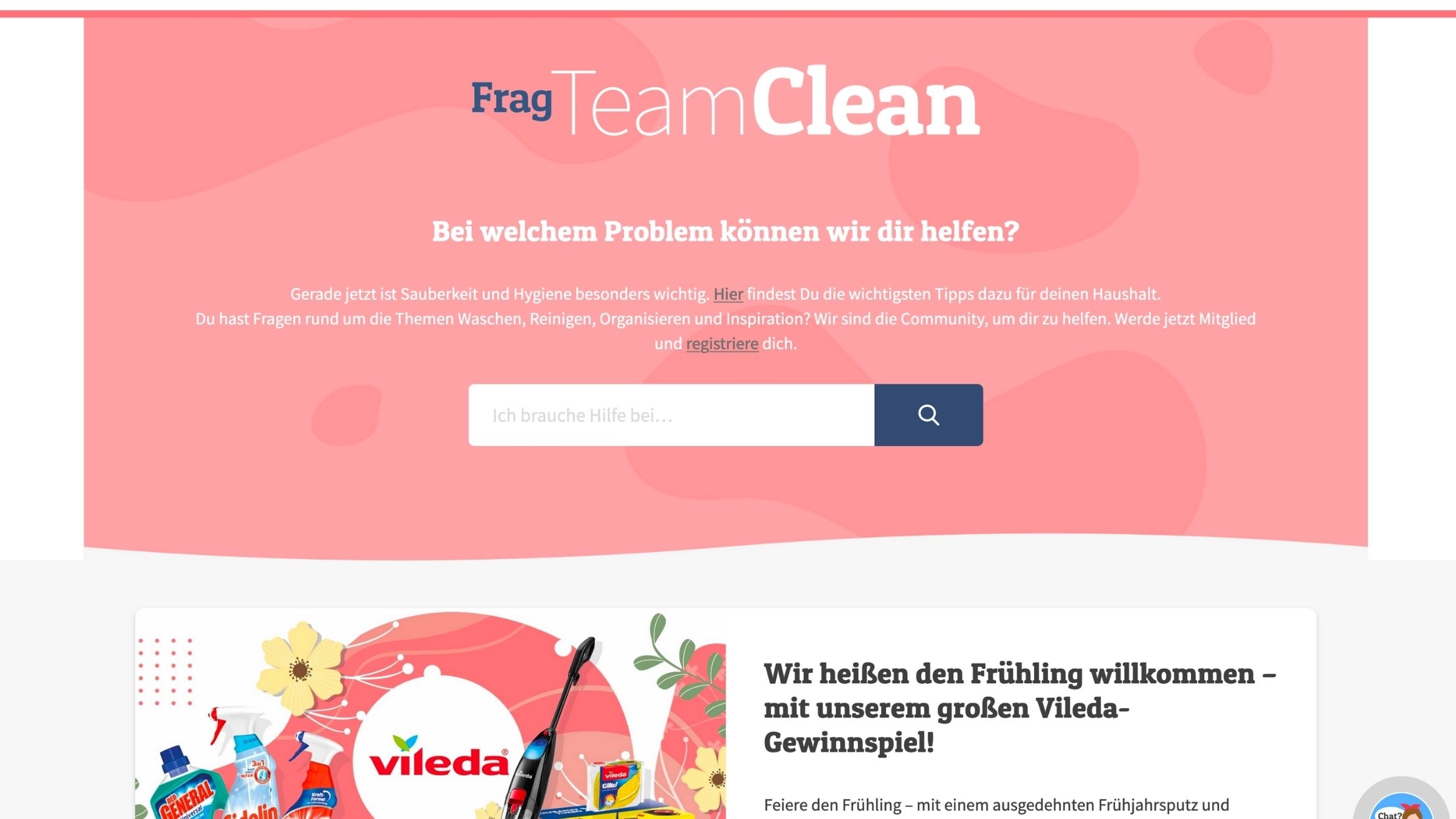 Das Programm "Frag Team Clean" startete 2019 – 