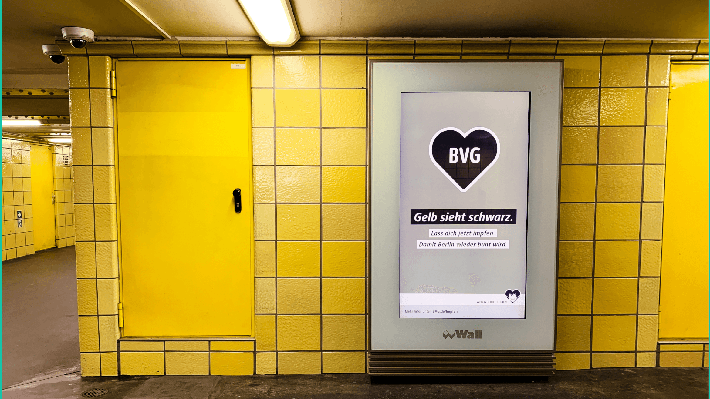 Die neue Kampagne der BVG wird unterstützt von GUB.berlin.