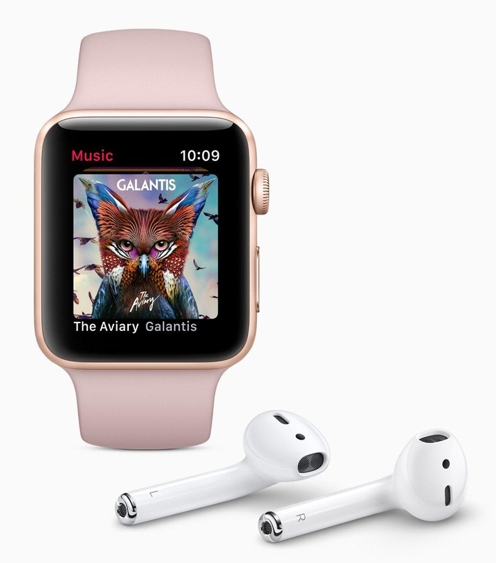 Funktioniert künftig auch ohne Verbindung zum iPhone als Musikplayer: die Apple Watch Series 3