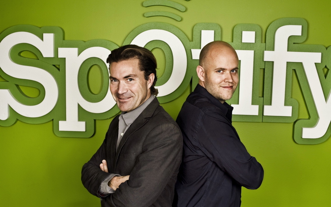 Erhalten noch mehr Rückendeckung: die Spotify-Gründer Martin Lorentzon (l.) und Daniel Ek