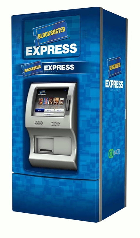 NCR hat die Kaufoption bereits an Blockbuster-Express-Automaten getestet