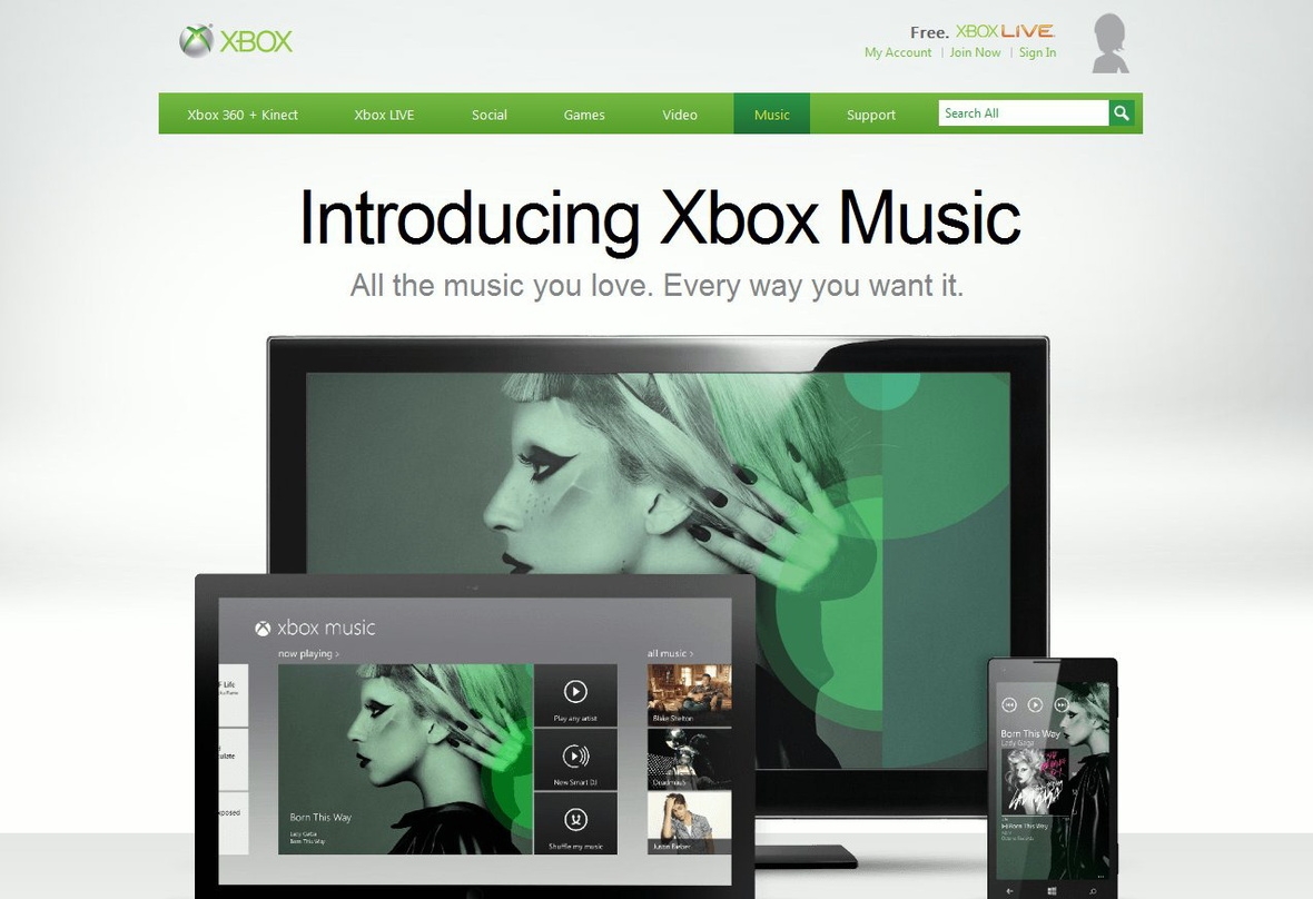 Soll Microsoft wieder ein stärkeres Musikprofil verleihen: Xbox Music