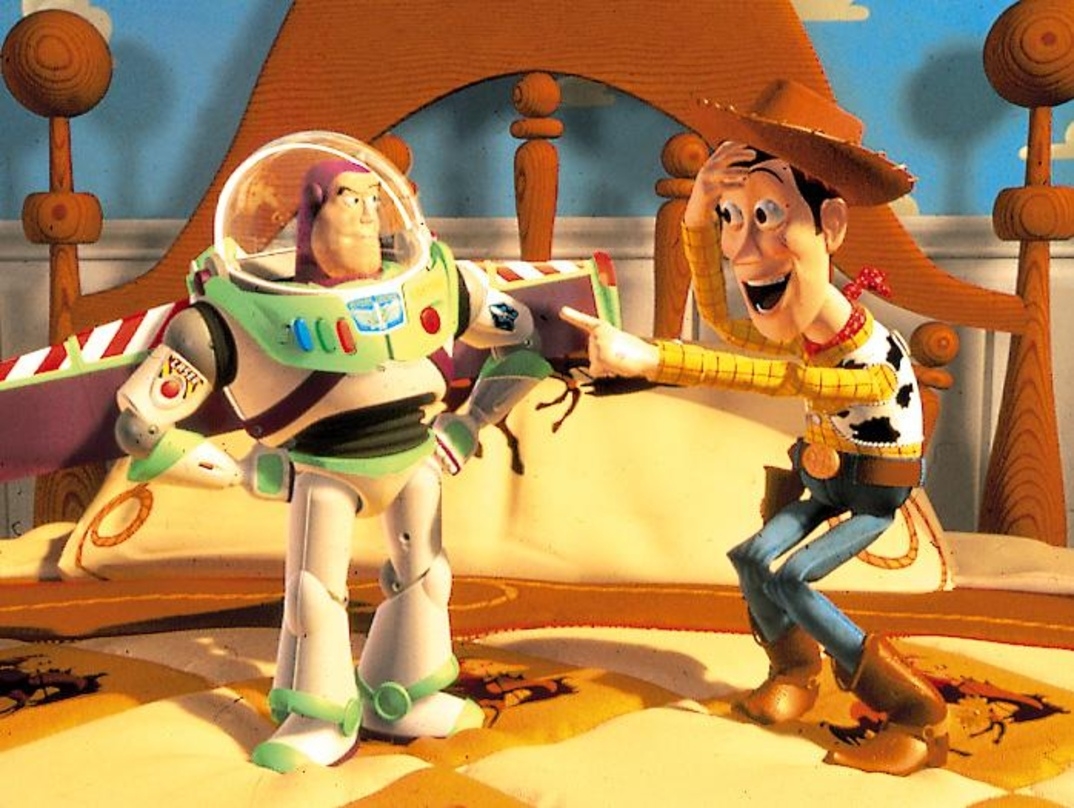 Der erste "Toy Story"-Film von 1995 spielte weltweit an den Kinokassen 360 Mio. Dollar ein