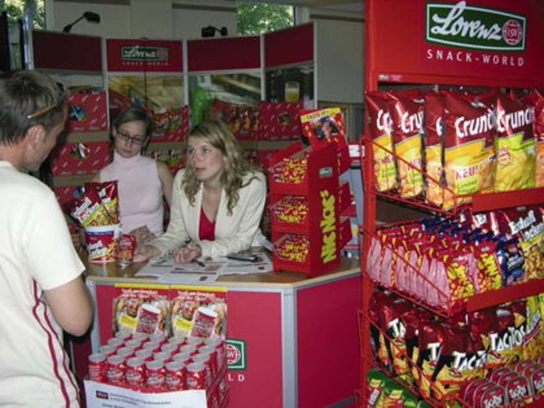 Wieder mit einem Stand vor Ort: Lorenz Bahlsen Snack World